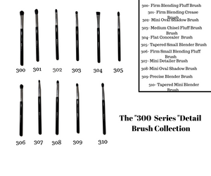The 300 Detail Brush Set
